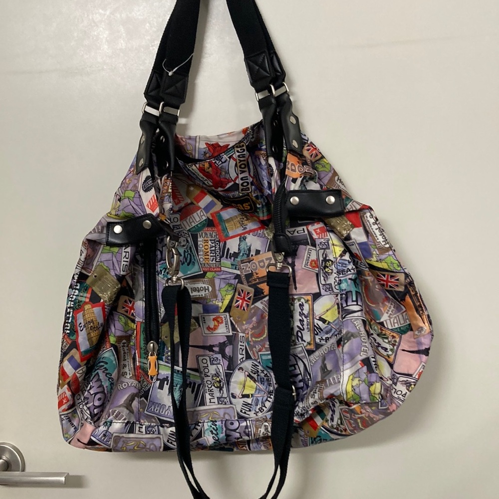 LUCAS Travel Print large travel bag crossbody